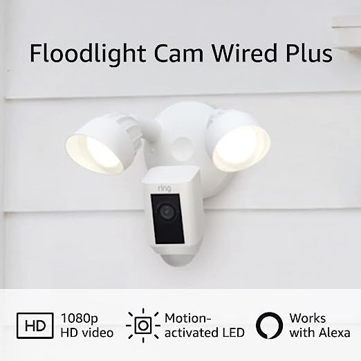 Ring Floodlight Cam Wired Plus (2021 Release)